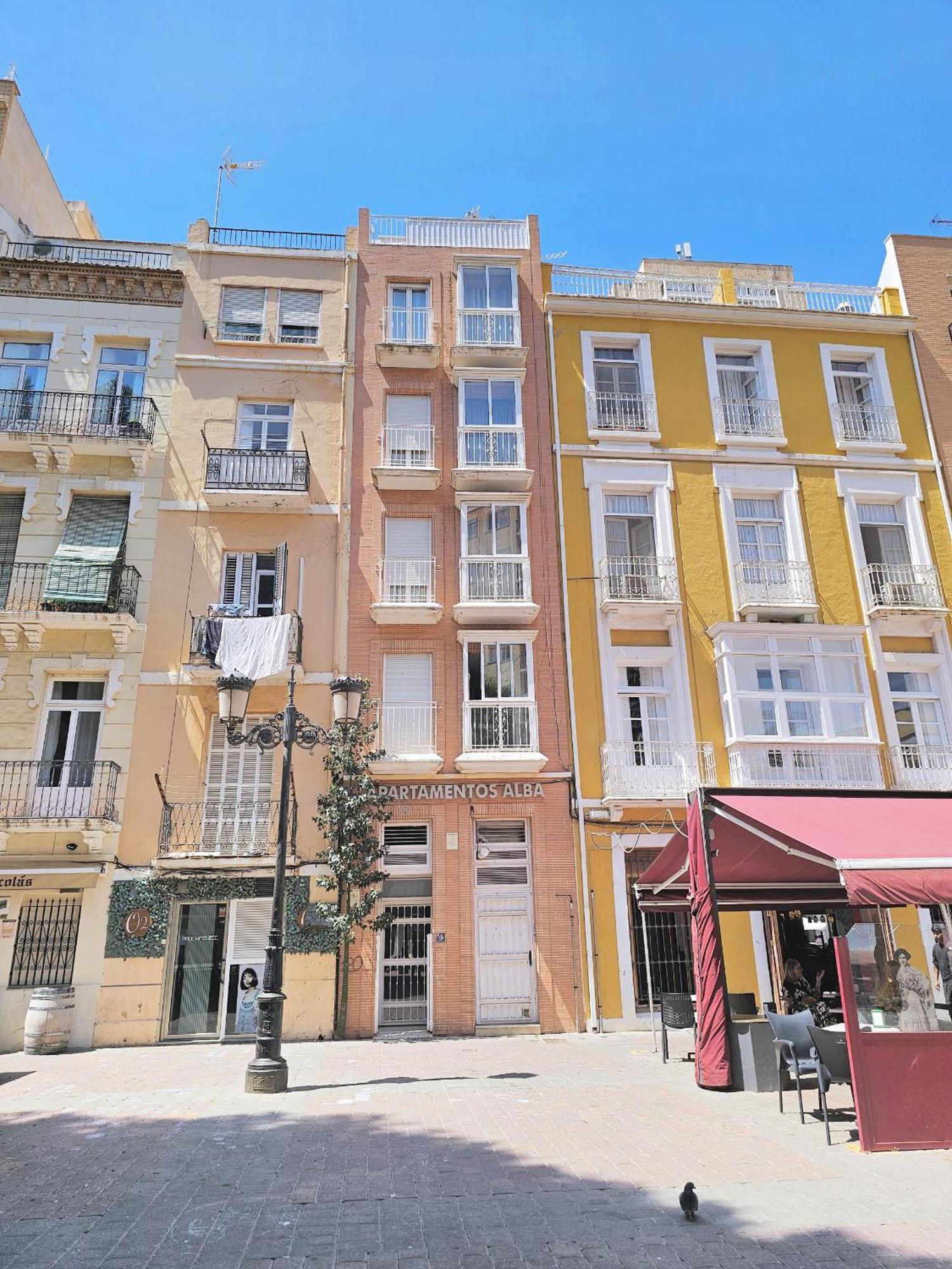 Apartamentos Nuevo Edificio Alba Cartagena Centro Parking Exterior photo